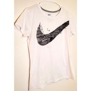[Nike] Womens Cotton Swoosh T-shirt Size L